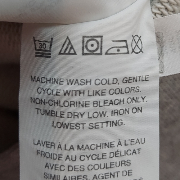 J. Crew Gray Floral Embroidered Long Sleeve Sweatshirt Size S - Picture 10 of 10